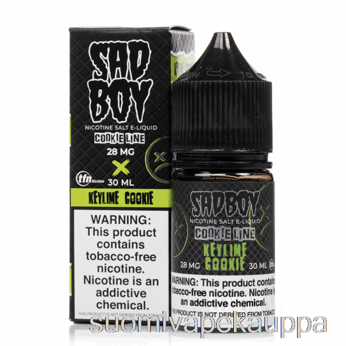 Vape Kauppa Key Lime Keksi - Sadboy Salt - 30ml 48mg